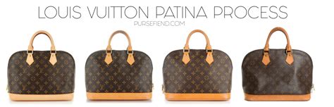 louis vuitton patina meaning.